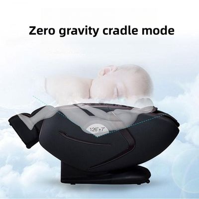 Chaise de massage noire 2024 Smart Tout le corps électrique physiothérapie automatique Massageur Santé Bien-être Lit de massage