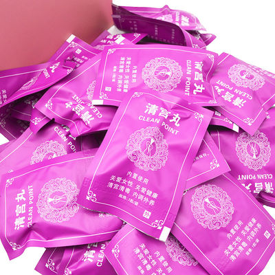 Yoni brun avancé Perles Detox vaginal Herbal Point de nettoyage Tampon Parties privées Détoxification Département de gynécologie