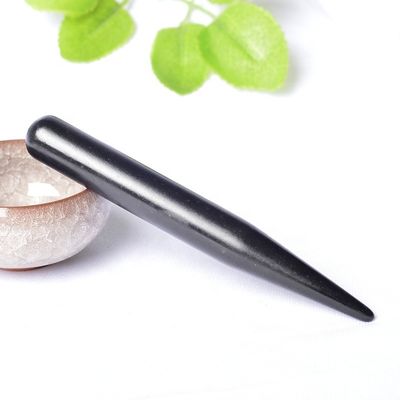 Massage au point d'acupuncture Pen de soin pour la forme du corps de Dangle Charm Ball Bian Stone Masseur facial Gua Sha