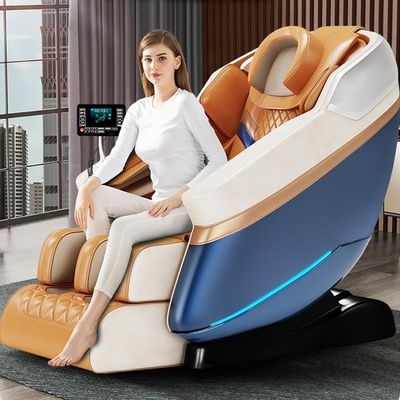 Le cuir et l'éponge en PU mode de luxe Smart Chaise de massage pour tout le corps Massage automatique à airbag Massageur pour salon de beauté Body Spa