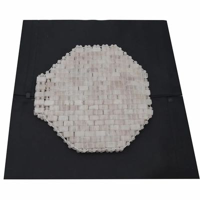 Masque pour les yeux à chaud ou à froid en pierre masque pour les yeux en pierre naturelle en pierre précieuse en jade masque de sommeil pour le vieillissement masque de poitrine en rose quartz