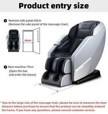 Airbag automatique de luxe Massageur Salon de beauté Body Spa Chaise avec des mains de massage verticalement mobiles
