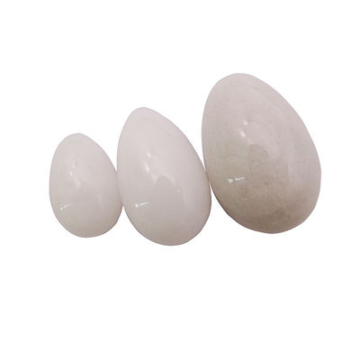 Produits sexuels Jade pierre oeuf pour les femmes Kegel exercice naturel Jade blanc Yoni oeuf