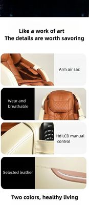 Fonction de gravité zéro Airbags électriques pour tout le corps Retour chauffé Chaise massager Meubles commerciaux pour un confort ultime