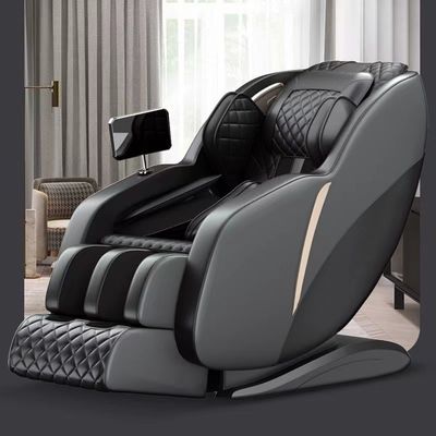 Chaise de massage électrique entièrement électrique automatique 4D Massageuse multifonctionnelle Soins de santé domestiques Noir