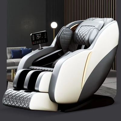 Chaise de massage électrique entièrement électrique automatique 4D Massageuse multifonctionnelle Soins de santé domestiques Noir