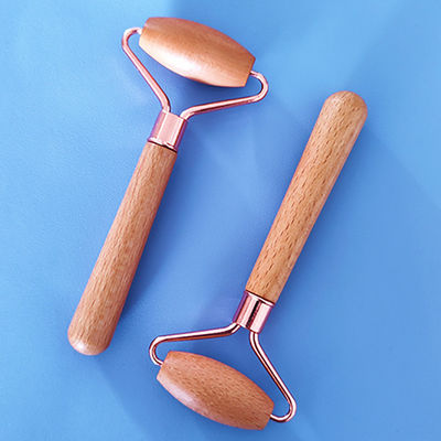 Rouleau facial en bois Masseur facial Guasha pour le soin de la peau Santé Gua Sha Massage Outil de beauté Relax Produits de tendance beauté