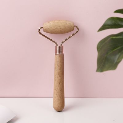 Rouleau facial en bois Masseur facial Guasha pour le soin de la peau Santé Gua Sha Massage Outil de beauté Relax Produits de tendance beauté