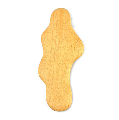 2024 Produit populaire Facial Guasha Massageur Outils en bois Gua Sha Massage du visage Produits de massage en bois brun pour le massage musculaire