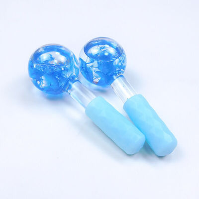 Logo personnalisé disponibleGlobes de glace pour le visage pour le massage du visage Roller Gua Sha Liquide anti-gel pour réduire les rides des pores