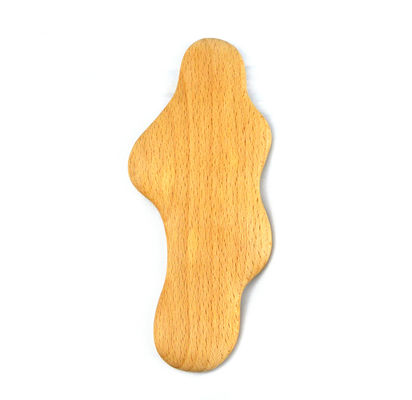 2024 Produit populaire Facial Guasha Massageur Outils en bois Gua Sha Massage du visage Produits de massage en bois brun pour le massage musculaire
