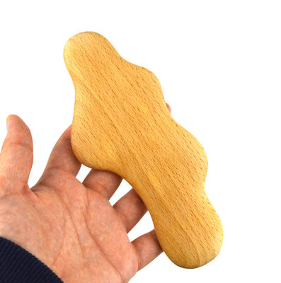 2024 Produit populaire Facial Guasha Massageur Outils en bois Gua Sha Massage du visage Produits de massage en bois brun pour le massage musculaire