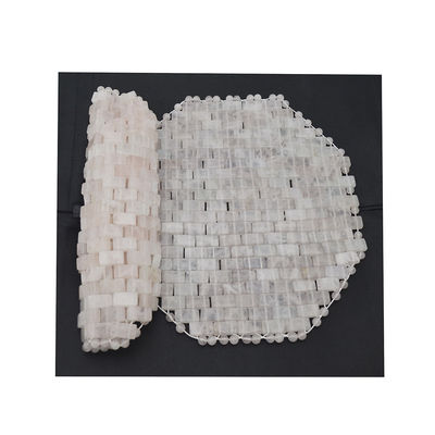 Massageur de sein Masque de sommeil en pierre précieuse naturelle de jade Masque pour les yeux en rose de quartz Masque anti-âge chaud ou froid En utilisant du glace de pierre Masque pour le visage