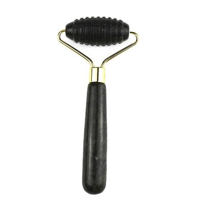 Logo personnalisé Disponibled Spikey naturel Xiuyan Jade Facial Guasha Masseur facial à rouleaux pour le massage de la peau Gua Sha Outils de beauté pour femme