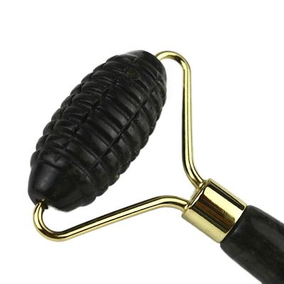 Fonction de massage musculaire tendance 2024 arrivées rouleaux de jade vert Xiuyan naturel outils Guasha pour le massage du visage et des yeux