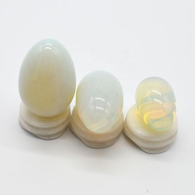Œuf Yoni Opalite Pelvic Kegel Exercice Œuf de jade pour renforcer les muscles vaginaux et massage à la boule de cristal