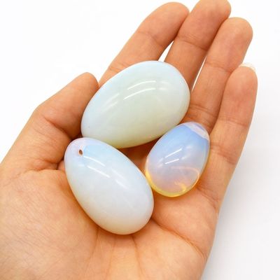 Œuf Yoni Opalite Pelvic Kegel Exercice Œuf de jade pour renforcer les muscles vaginaux et massage à la boule de cristal