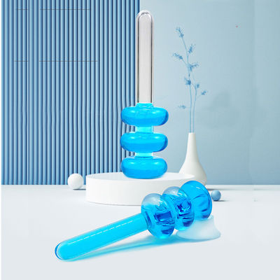 Boules de glace de beauté en forme de citrouille Boules de refroidissement à rouleaux faciaux pour le visage Cou Cercle oculaire Massage pour les soins de la peau Réduire le gonflement