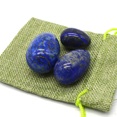 Les œufs de pierre naturelle Chakra L'outil d'exercice Kegel ultime pour la santé des femmes 45*30/40*25/30*20mm
