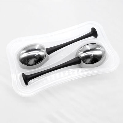 Logo personnalisé DisponibleGlobes de glace en acier inoxydable pour le visage des femmesFace Eyes Beauty Cryo Sticks Roller Gua Sha Freeze Tools