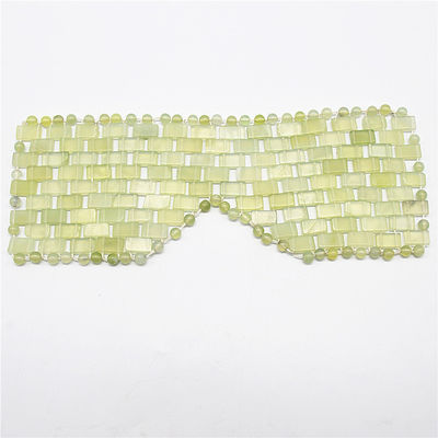 Découvrez les propriétés curatives du jade avec le masque pour les yeux en pierre de jade naturelle