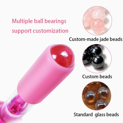 Massage du visage refroidissement Globe borosilicate glace globes de glace pour les soins du visage Roller Ball Spa Face Lift beauté soins de la peau