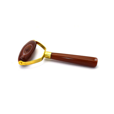 Agate Face Gua Sha Roller Body Skin Care Stone Massage du visage pour les femmes pour soulager le stress et le gonflement des yeux