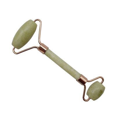 Zone de massage du visage Roller de massage du visage Xiuyan Jade Stone Guasha Roller pour rajeunir la peau et éliminer les rides