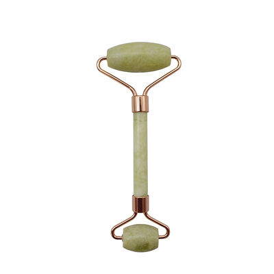 Zone de massage du visage Roller de massage du visage Xiuyan Jade Stone Guasha Roller pour rajeunir la peau et éliminer les rides
