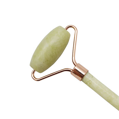 Zone de massage du visage Roller de massage du visage Xiuyan Jade Stone Guasha Roller pour rajeunir la peau et éliminer les rides