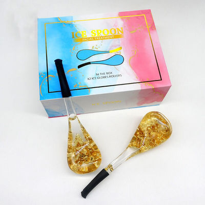 Boules de glace à rouleaux froids outils de soin de la peau du visage pour les femmes