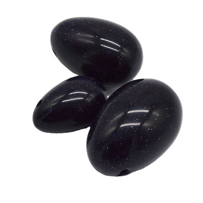 Les œufs de Yoni en jade bleu sculpté renforcent efficacement vos muscles vaginaux