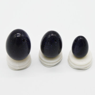 Les œufs de Yoni en jade bleu sculpté renforcent efficacement vos muscles vaginaux