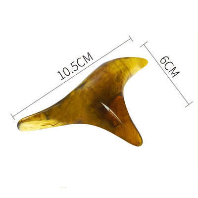 Outil de massage de soins de la peau de plusieurs styles de résine Gua Sha planche pour le méridien du corps de dragage et de massage d'acupuncture OEM / ODM Bienvenue