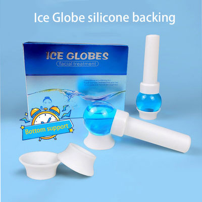 Des globes de glace personnalisables pour le soin de la peau du visage 360 rouleaux de refroidissement rotatifs pour les soins de la peau quotidiens