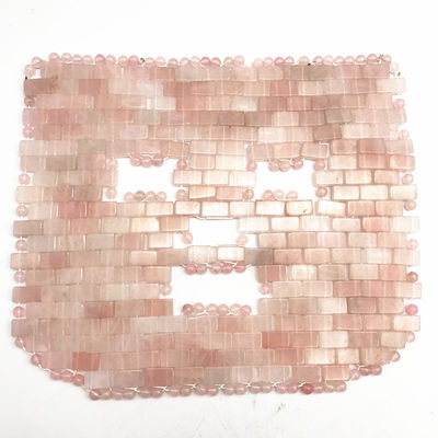 Logo personnalisé Masque en pierre de jade de beauté naturelle Rose Rose Quartz Déesse Masque facial Masque facial