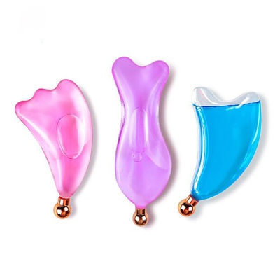 Personnalisation Glace Guasha Massage Face Lift Outils de soins de la peau Refroidissement beauté Glaces faciales Boules de glace Gua Sha Outil de massage pour SPA