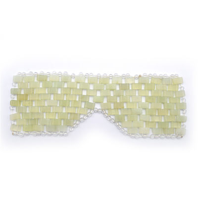 Le masque pour les yeux en cristal le plus vendu en santé Le masque pour les yeux en jade naturel pur Le masque pour les yeux en jade Xiuyan