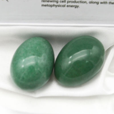 Perçage artisanal de trous Nephrite Jade œufs pour Yoni Exercice Yoni Ensemble de 3