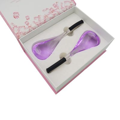 2024 Globe de glace Globe de glace Beauté Glace Massage du visage Outils de massage pourpre Boule de massage pour femme Yeux Cou Asmr de Produits populaires