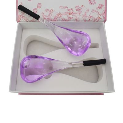 2024 Globe de glace Globe de glace Beauté Glace Massage du visage Outils de massage pourpre Boule de massage pour femme Yeux Cou Asmr de Produits populaires