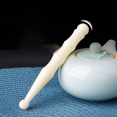 14.5cm de résine à double tête Acupoint Stick pour le massage facial et l'outil de stimulation lymphatique