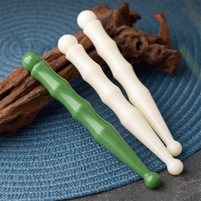 14.5cm de résine à double tête Acupoint Stick pour le massage facial et l'outil de stimulation lymphatique