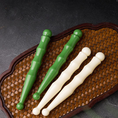 14.5cm de résine à double tête Acupoint Stick pour le massage facial et l'outil de stimulation lymphatique