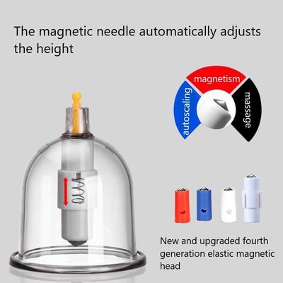 20 boîtes Cupping électrique Vacuum Cupping Appareil ménager avec équipement de massage Propriétés de l'outil de salon de beauté non-cupping