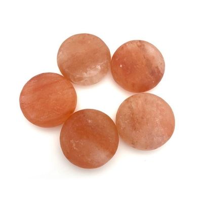 250g de savon naturel de sel de rose de l'Himalaya pour les salons de beauté SPA huile essentielle artisanale massage à gratter