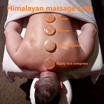250g de savon naturel de sel de rose de l'Himalaya pour les salons de beauté SPA huile essentielle artisanale massage à gratter