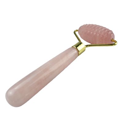 Outil de massage du visage 100% rose naturel quartz Gua Sha rouleau de jade pour les soins de la peau et les outils de massage