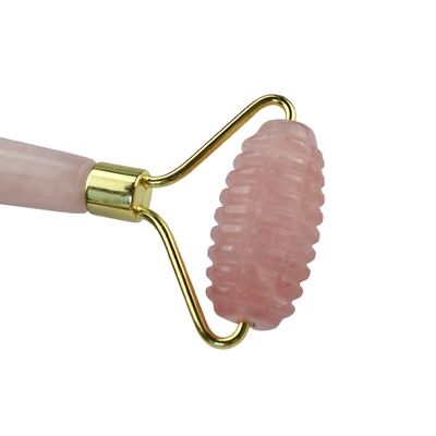 Outil de massage du visage 100% rose naturel quartz Gua Sha rouleau de jade pour les soins de la peau et les outils de massage