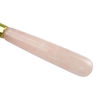 Outil de massage du visage 100% rose naturel quartz Gua Sha rouleau de jade pour les soins de la peau et les outils de massage